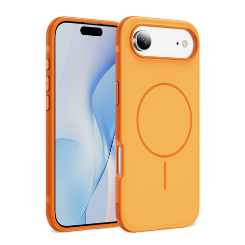 iPhone Air Two-colors Imitation Original Magsafe PC Hybrid TPU Phone Case - Orange