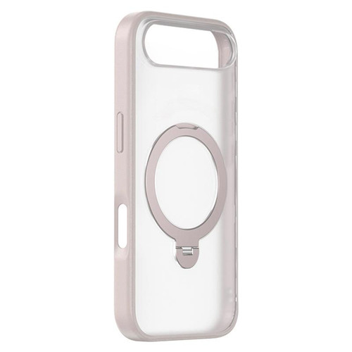 iPhone Air ZGA 360 Pivot Holder Magsafe PC Hybrid TPU Phone Case - Pink