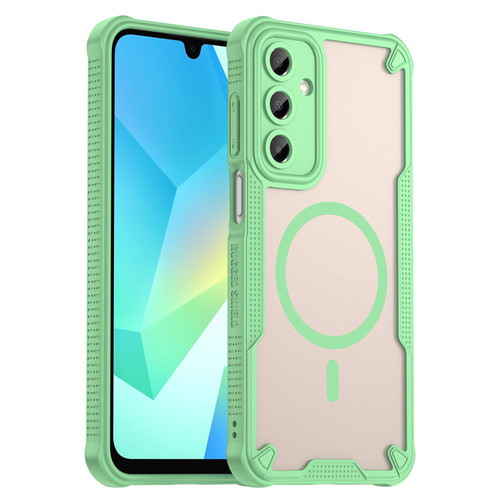 Samsung Galaxy A16 5G Armor Glaze MagSafe Magnetic Phone Case - Green