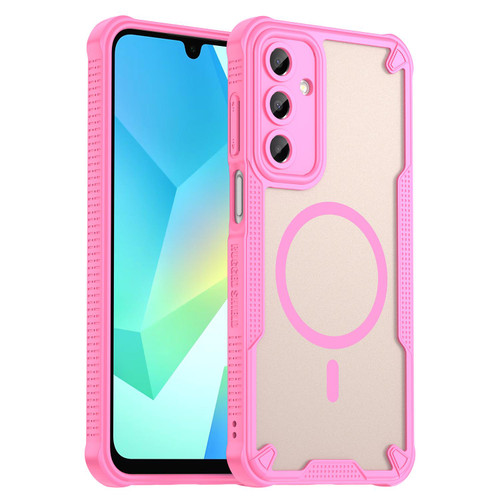 Samsung Galaxy A16 5G Armor Glaze MagSafe Magnetic Phone Case - Pink