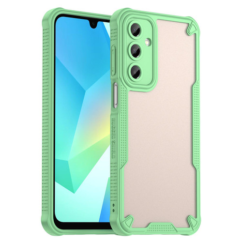 Samsung Galaxy A16 5G Armor Glaze PC Hybrid TPU Phone Case - Green