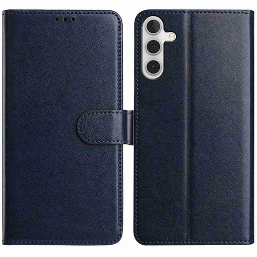 Samsung Galaxy A16 5G Lambskin 8-card Slot Leather Phone Case - Dark Blue
