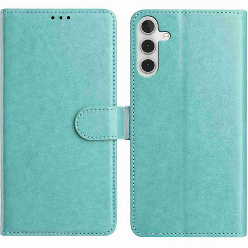 Samsung Galaxy A16 5G Lambskin 8-card Slot Leather Phone Case - Green