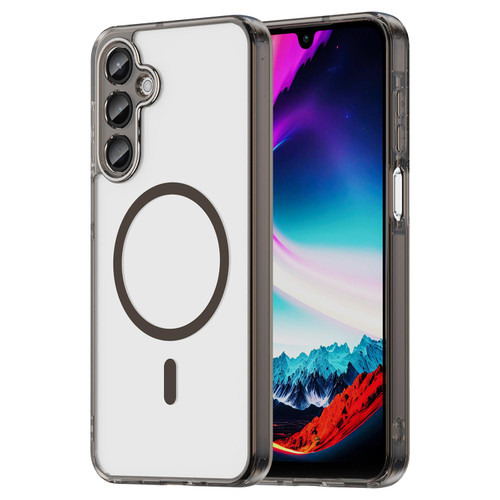 Samsung Galaxy A16 5G PC Hybrid TPU Airbag Shockproof MagSafe Phone Case - Transparent Black