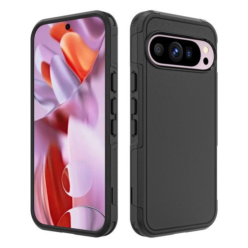 Google Pixel 9 Pro RedPepper Armor PC Hybrid TPU Phone Case - Black