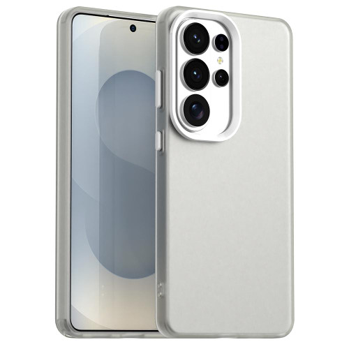 Samsung Galaxy S26 UItra Candy PC Hybrid TPU Shockproof Phone Case - White