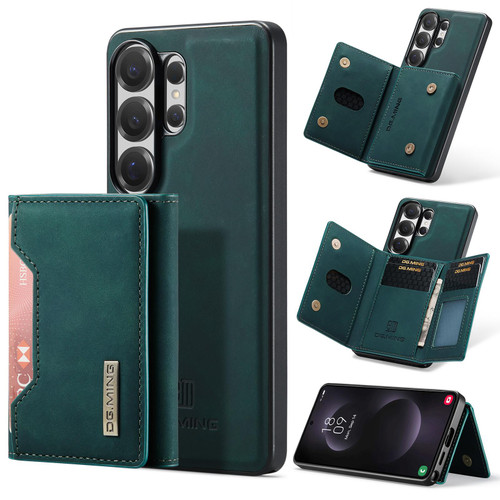 Samsung Galaxy S26 UItra DG.MING M2 Series 3-Fold Multi Card Bag + Magnetic Phone Case - Green