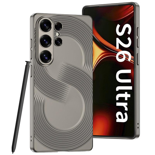 Samsung Galaxy S26 UItra GKK Big S Ultra-thin Phone Case, Without Pen - Titanium Gray