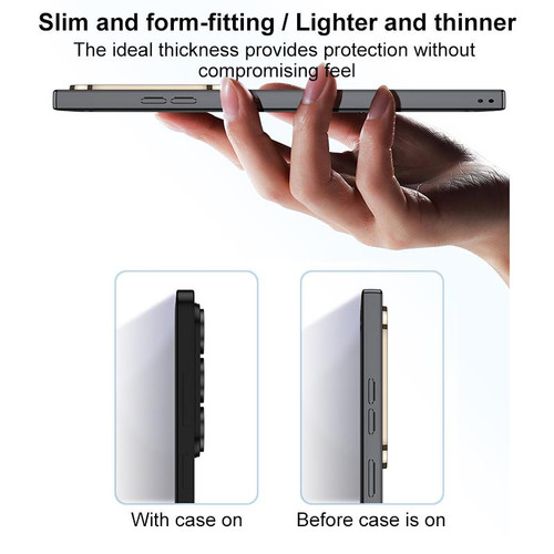 Samsung Galaxy S26 UItra GKK Plating Transparent TPU Phone Case - Champagne Gold