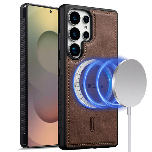 Samsung Galaxy S26 UItra LC.IMEEKE L6 Series MagSafe Magnetic Phone Case - Coffee