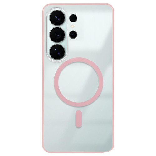 Samsung Galaxy S26 UItra Mutural Soft Mist Series MagSafe PC Hybrid TPU Phone Case - Pink
