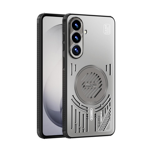 Samsung Galaxy S26+ ABEEL Ice Fox Series Magsafe Heat Sink Cooling Phone Case - Titanium Gray