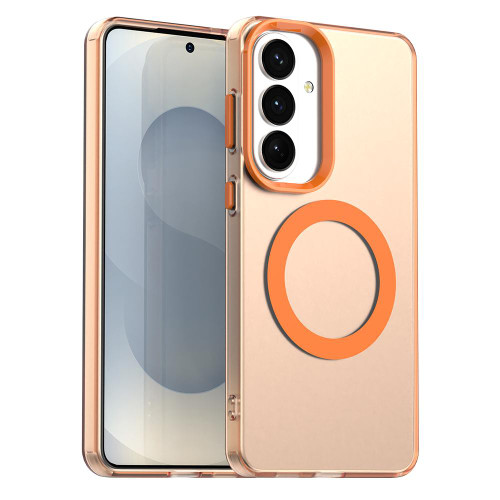 Samsung Galaxy S26+ Candy Magsafe PC Hybrid TPU Phone Case - Orange