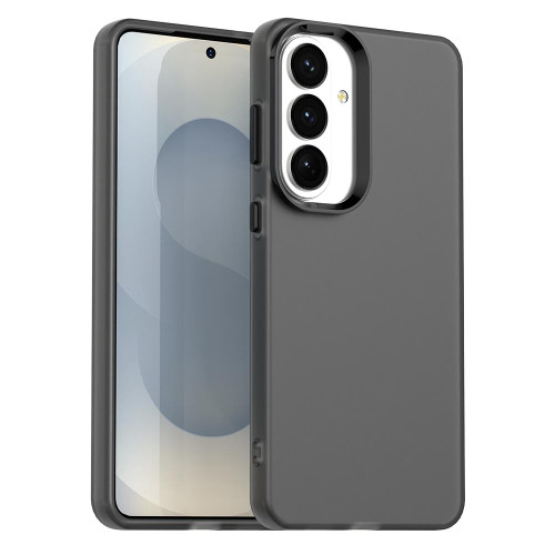 Samsung Galaxy S26+ Candy PC Hybrid TPU Shockproof Phone Case - Black