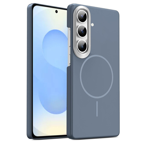 Samsung Galaxy S26+ Gold Armor PC Thin Circle MagSafe Shockproof Phone Case - Carbon Grey