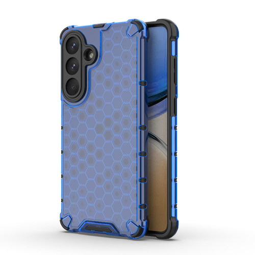 Samsung Galaxy S26+ Honeycomb Shockproof Phone Case - Blue