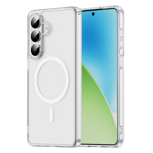 Samsung Galaxy S26+ PC Hybrid TPU Airbag Shockproof MagSafe Phone Case - Transparent