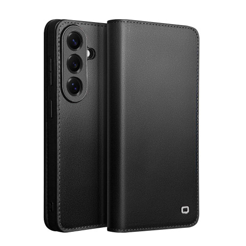 Samsung Galaxy S26+ QIALINO Classic Gen2 Genuine Leather Phone Case - Black