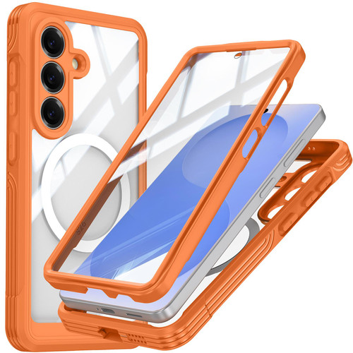 Samsung Galaxy S26+ RedPepper Tempered Glass MagSafe Phone Case - Orange
