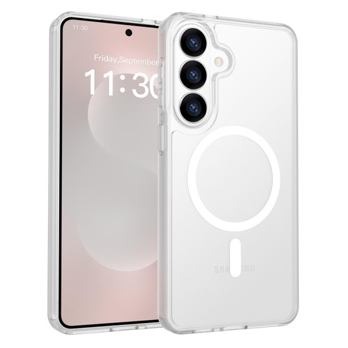 Samsung Galaxy S26+ Skin Feel TPU Hybrid PC MagSafe Phone Case - Transparent