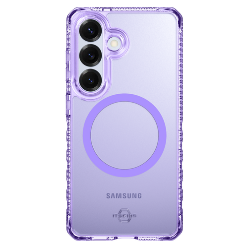Itskins - Hybridr Clear Magsafe Case For Samsung Galaxy S26 Plus - Light Purple