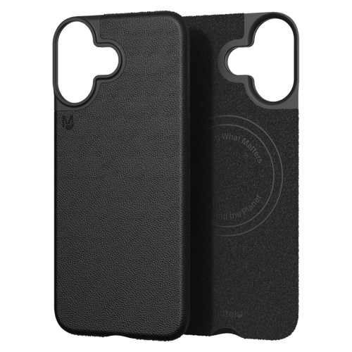Matter Ht - Cactus Leather Snap Magsafe Case For Apple Iphone 17 - Carbon