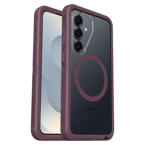 Otterbox - Defender Pro Xt Clear Magnetic Case for Samsung Galaxy S26 - Purple Mystery