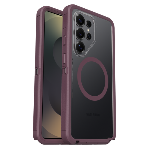 Otterbox - Defender Pro Xt Clear Magnetic Case for Samsung Galaxy S26 Ultra - Purple Mystery