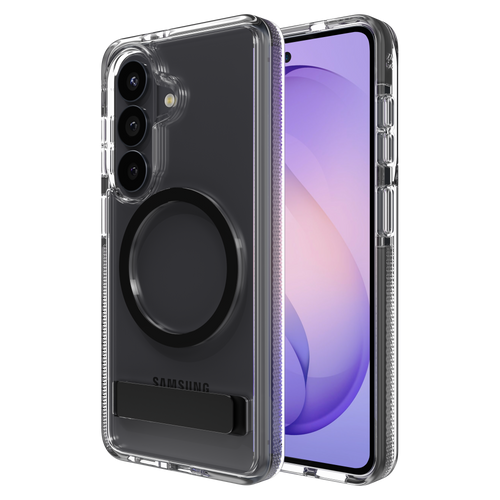 Zagg - Santa Cruz Snap Case With Kickstand For Samsung Galaxy S26 - Black