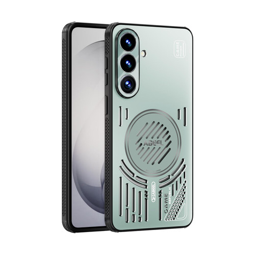 Samsung Galaxy S26 ABEEL Ice Fox Series Magsafe Heat Sink Cooling Phone Case - Light Green