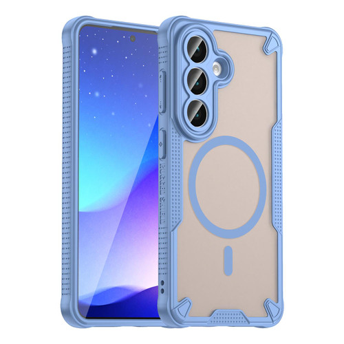 Samsung Galaxy S26 Armor Glaze MagSafe Magnetic Phone Case - Blue