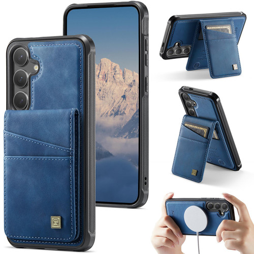 Samsung Galaxy S26 AutSpace A12 MagSafe Magnetic RFID Card Bag Phone Case - Blue