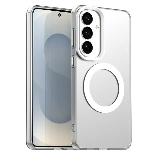 Samsung Galaxy S26 Candy Magsafe PC Hybrid TPU Phone Case - White