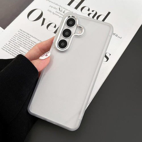 Samsung Galaxy S26 Gold Shield PC Hybrid TPU Shockproof Phone Case - Transparent