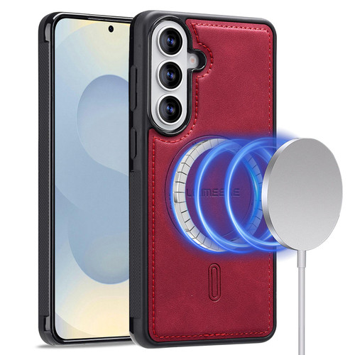 Samsung Galaxy S26 LC.IMEEKE L6 Series MagSafe Magnetic Phone Case - Red