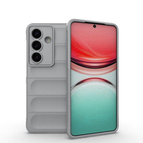 Samsung Galaxy S26 Magic Shield TPU + Flannel Phone Case - Grey