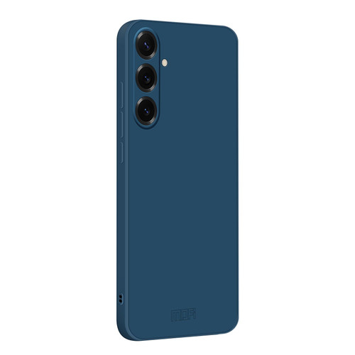 Samsung Galaxy S26 MOFI Caring Soft Shell Liquid Silicone Skin Feel Phone Case - Blue