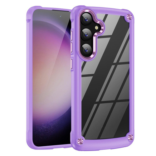 Samsung Galaxy S26 TPU + PC Lens Protection Phone Case - Purple