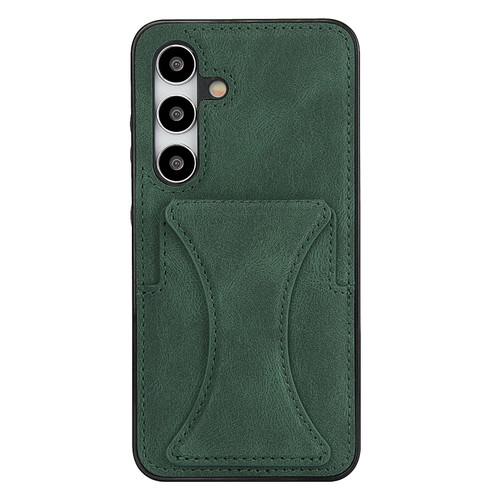 Samsung Galaxy S26 Ultra-thin Shockproof Phone Protective Case with Holder - Green