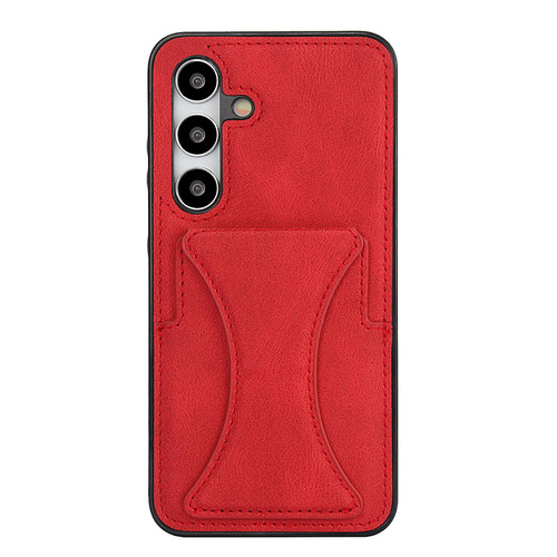 Samsung Galaxy S26 Ultra-thin Shockproof Phone Protective Case with Holder - Red