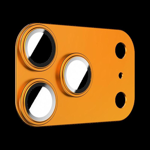 iPhone 17 Pro Max Benks King Kong Corning Integrated Metal Phone Lens Screen Protector - Orange