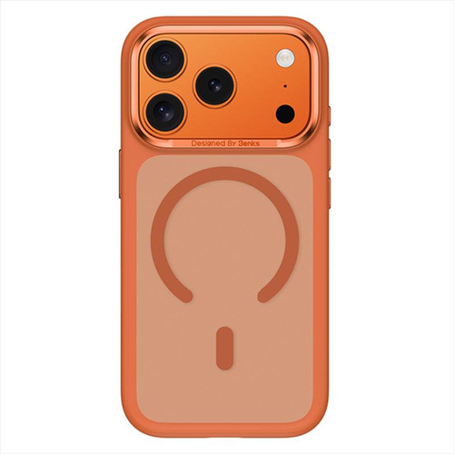 iPhone 17 Pro Benks Skin Feel Series MagSafe Magnetic Shockproof Phone Case - Orange
