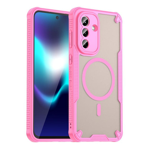 Samsung Galaxy A37 5G Armor Glaze MagSafe Magnetic Phone Case - Pink