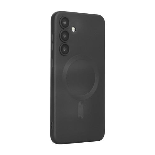 Samsung Galaxy A37 5G ENKAY MagSafe Matte TPU Phone Case with Lens Film - Black