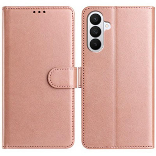Samsung Galaxy A37 5G Lambskin 8-card Slot Leather Phone Case - Rose Gold