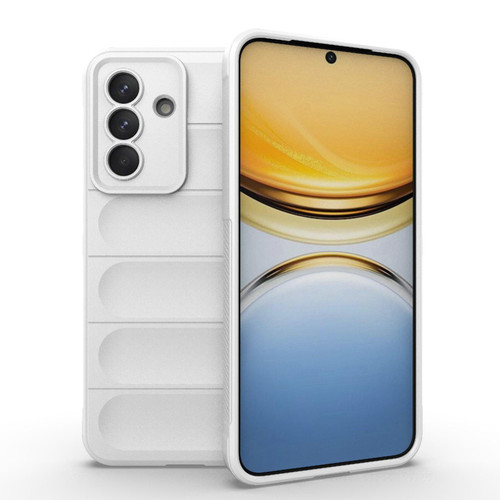 Samsung Galaxy A37 5G Magic Shield TPU + Flannel Phone Case - White