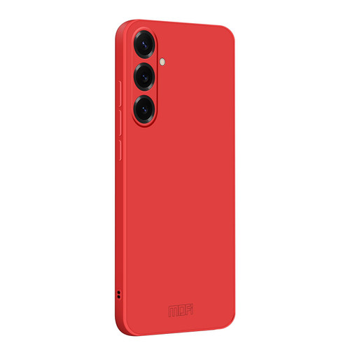 Samsung Galaxy A37 5G MOFI Caring Soft Shell Liquid Silicone Skin Feel Phone Case - Red