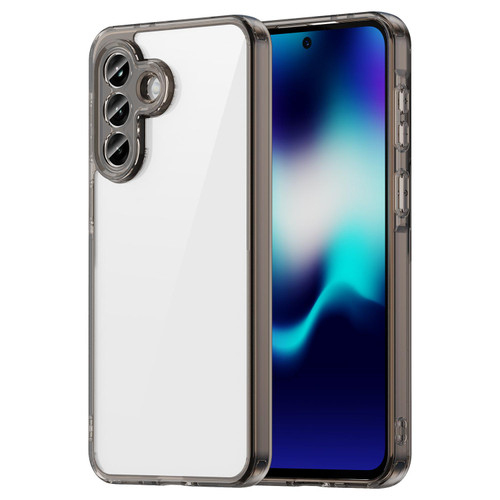 Samsung Galaxy A37 5G PC Hybrid TPU Airbag Shockproof Phone Case - Transparent Black