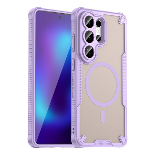 Samsung Galaxy S26 Ultra 5G Armor Glaze MagSafe Magnetic Phone Case - Purple