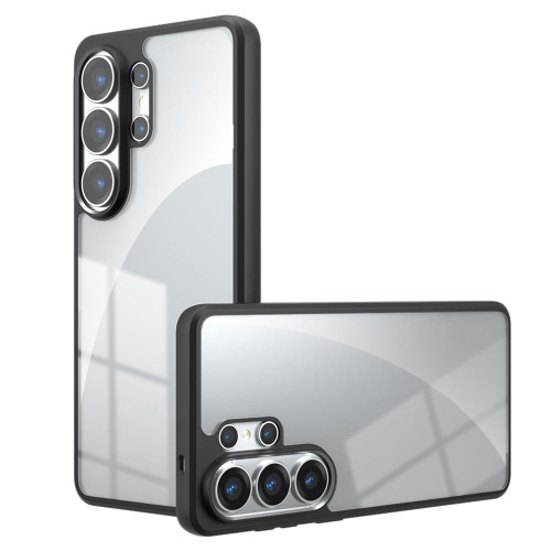 Samsung Galaxy S26 Ultra 5G Armor Precise Hole PC Hybrid TPU Phone Case - Transparent